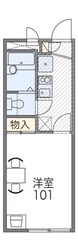 新深江駅 徒歩9分 3階の物件間取画像